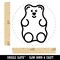 Gummi Bear Candy Self-Inking Rubber Stamp for Stamping Crafting Planners